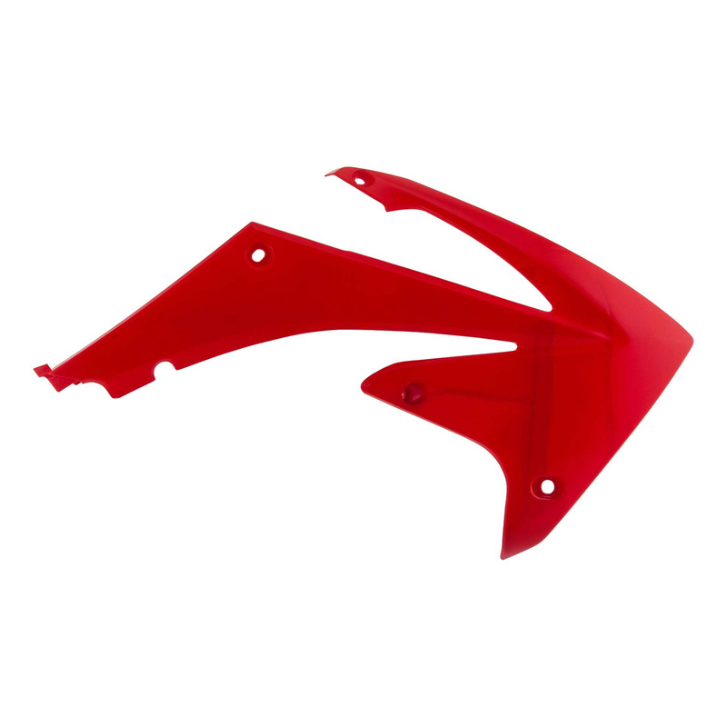 Ouïes de Radiateur ACERBIS Rouge - Honda 250 CRF-R 10-13