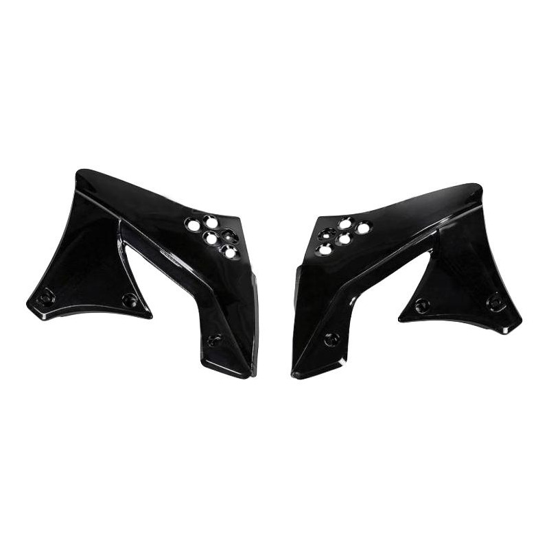 Ouïes de radiateur UFO Kawasaki 250 KX-F 2009 noir