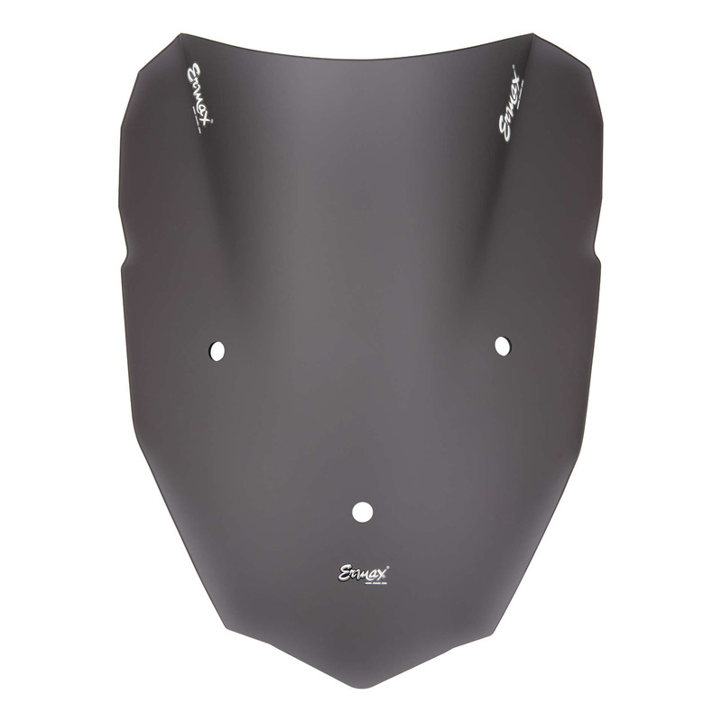 Pare-brise Ermax Aéromax 50 cm Piaggio MP3 500 11-18 noir satin opaque