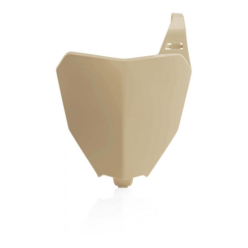 Plaque de numéro frontale Acerbis Honda CRF 250R 19-20 sable