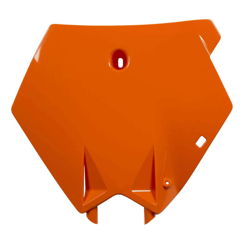 Plaque NumÃÂ©ro Frontale ACERBIS Orange - KTM SX / SXF 03-06