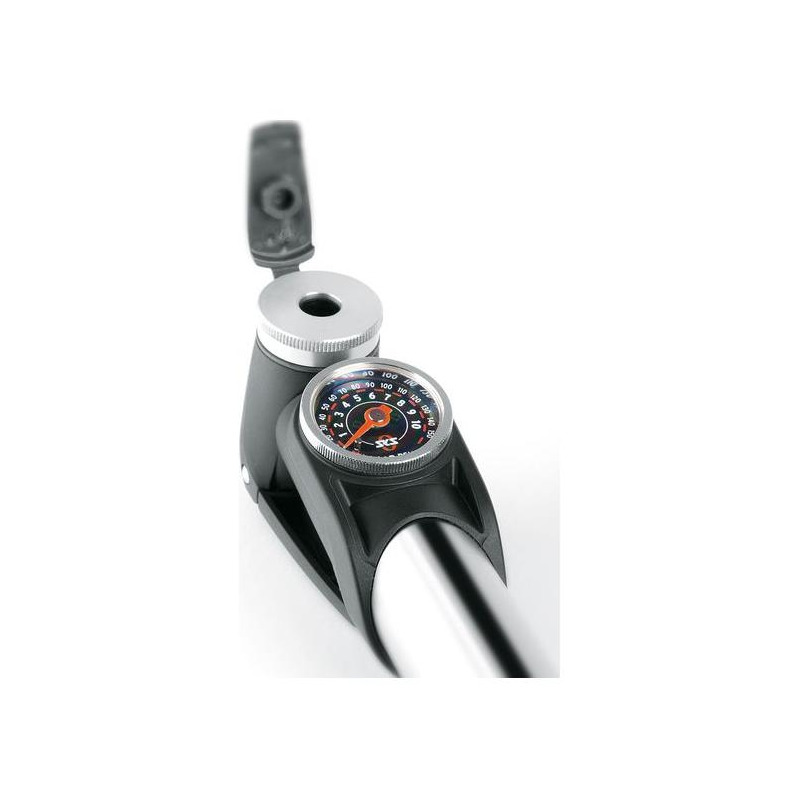 Pompe à main manomètre SKS Presta/Schrader Outillage et