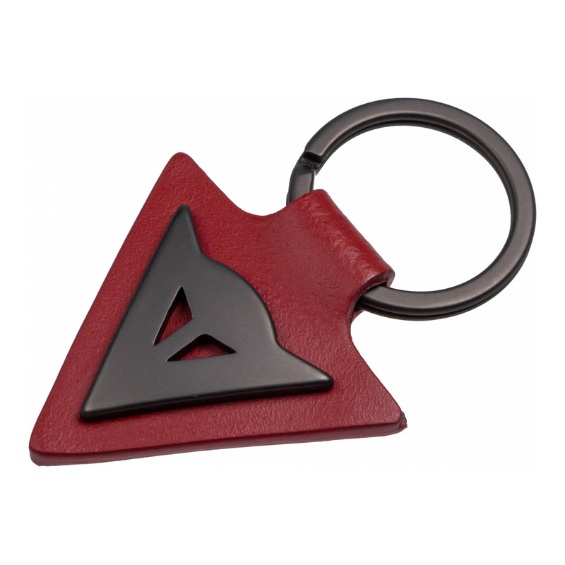 Porte-clés cuir Dainese Logo rouge