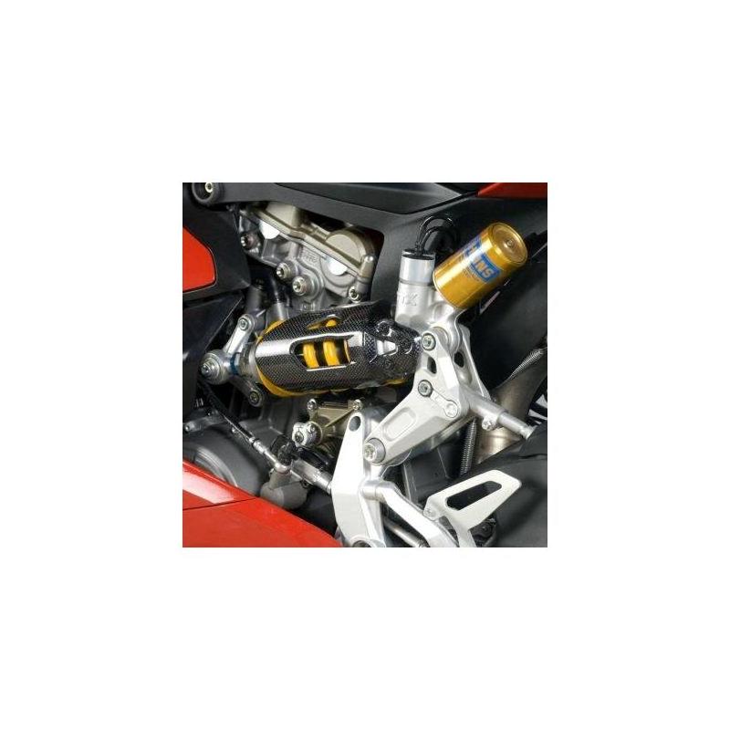 Protection d’amortisseur R&G Racing carbone Ducati 1299 Panigale 15-