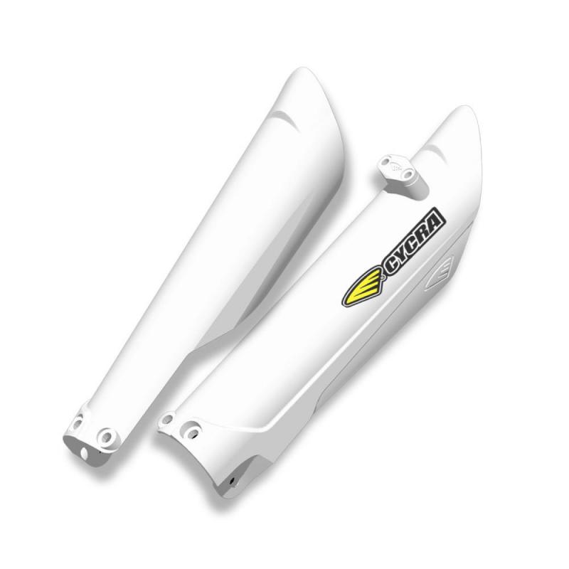 Protections de fourche Cycra Husqvarna 250 FC 14-15 blanc