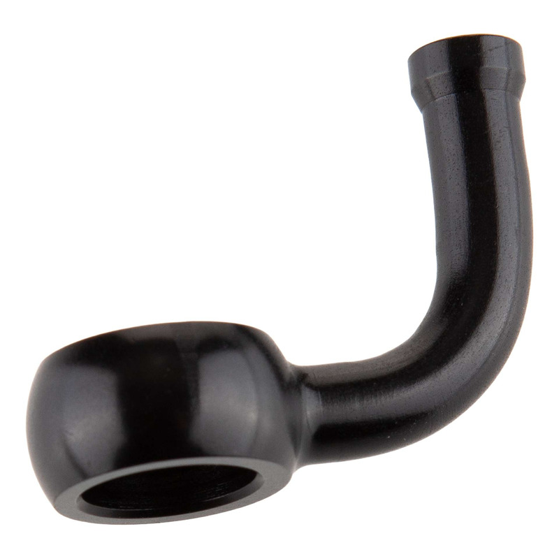 Raccord banjo TRW Varioflex 7/16" 90° noir