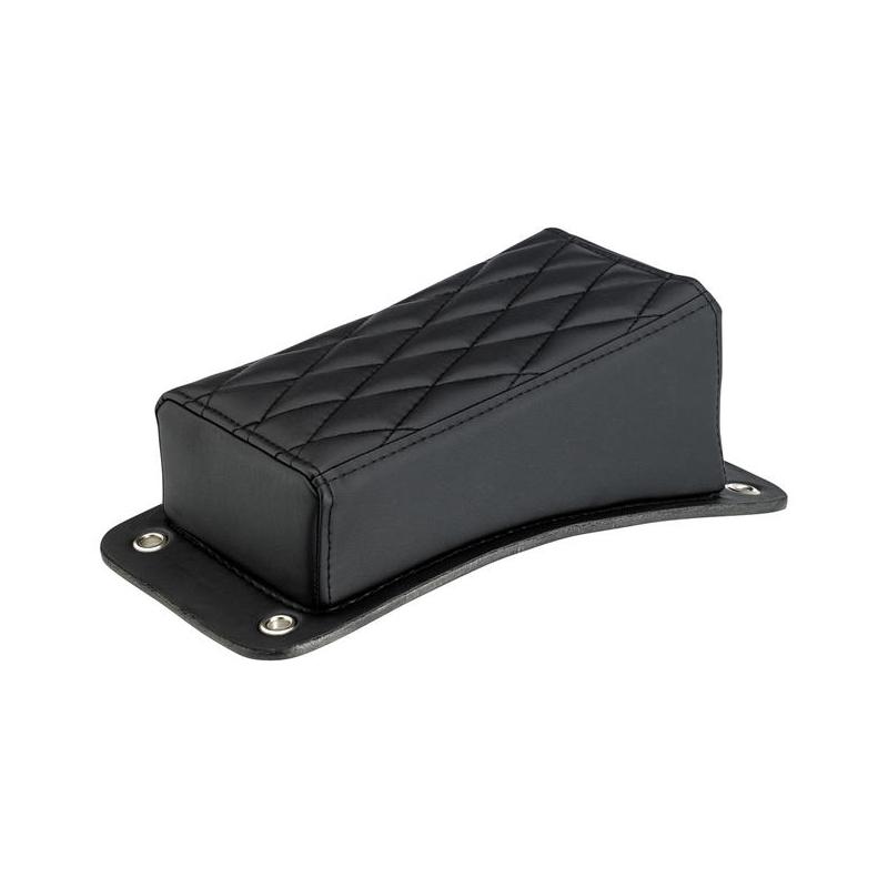 Selle Passager Biltwell Harlot noir coutures losanges