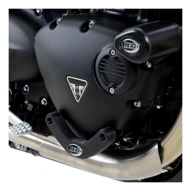 Slider moteur droit R&G Racing noir Triumph Bonneville T120 16-18