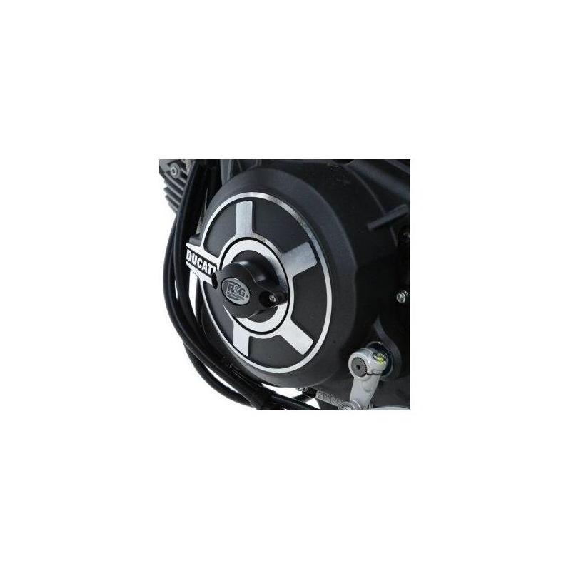 Slider moteur gauche R&G Racing noir Ducati Scrambler 800 15-18