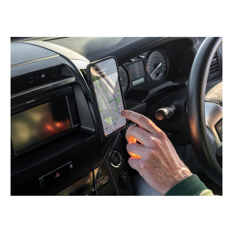 Support GPS sur grille de ventilation