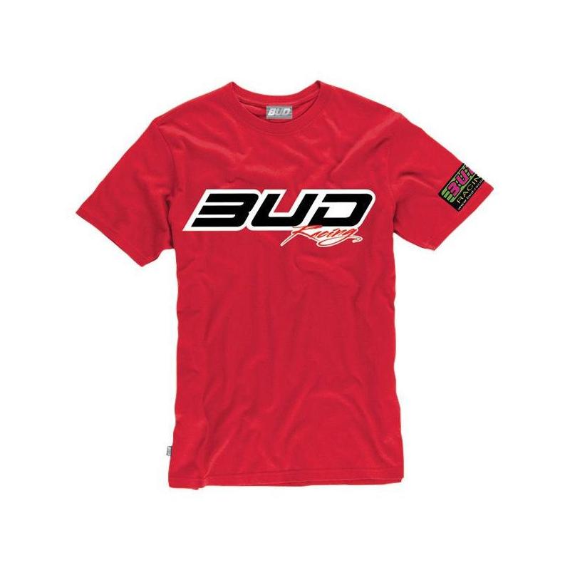 Tee-shirt Bud Racing Logo heather rouge- S