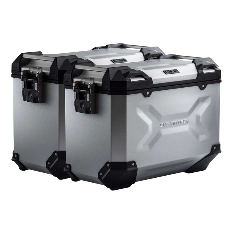 Valises latérales SW-MOTECH TRAX ADV grises 45L BMW R 1300 GS 24-26