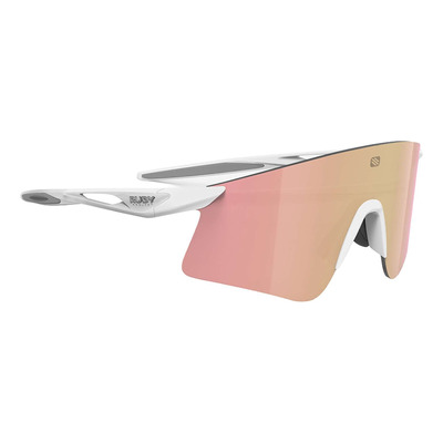 lunette vélo Rudy Project Astral X blanc et or