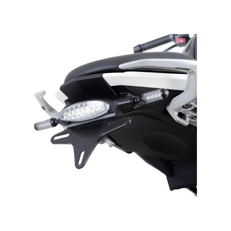 Support de plaque d’immatriculation R&G Racing noir BMW G 310 R 17-1