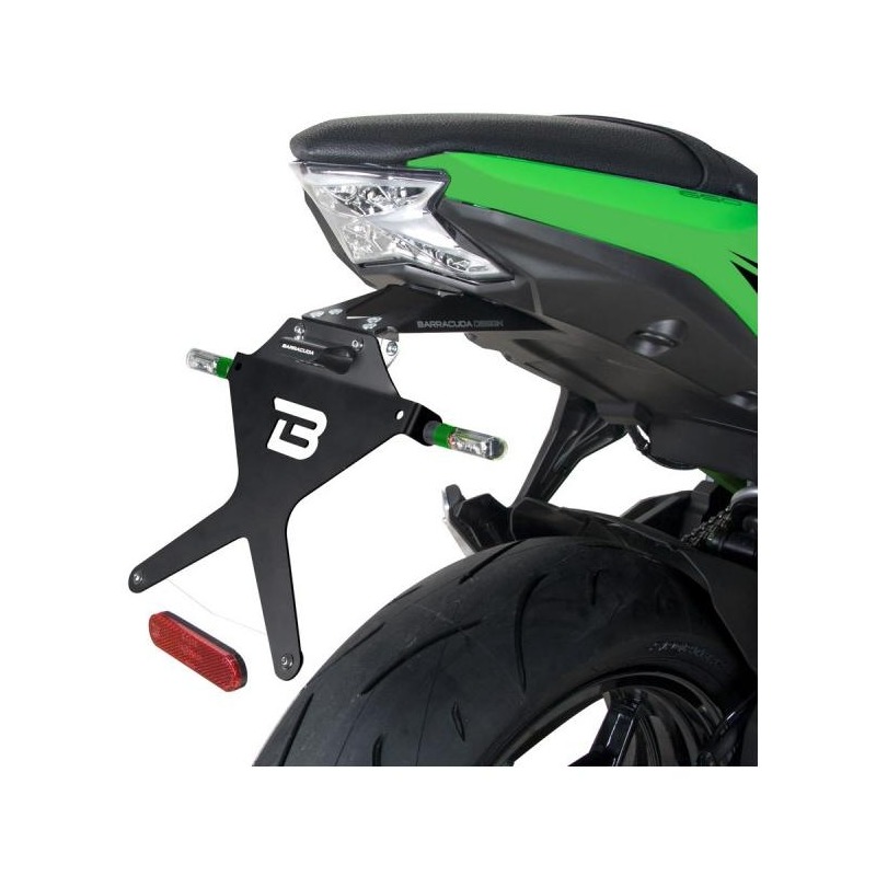 Support de plaque d’immatriculation Barracuda Kawasaki Ninja 650 17-