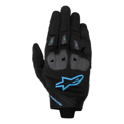 Gants cuir Alpinestars SP X 1 black/blithe blue
