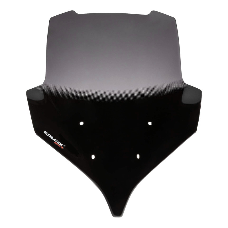 Saute-vent Touring Ermax 42 cm Yamaha MT-10 22-25 noir clair