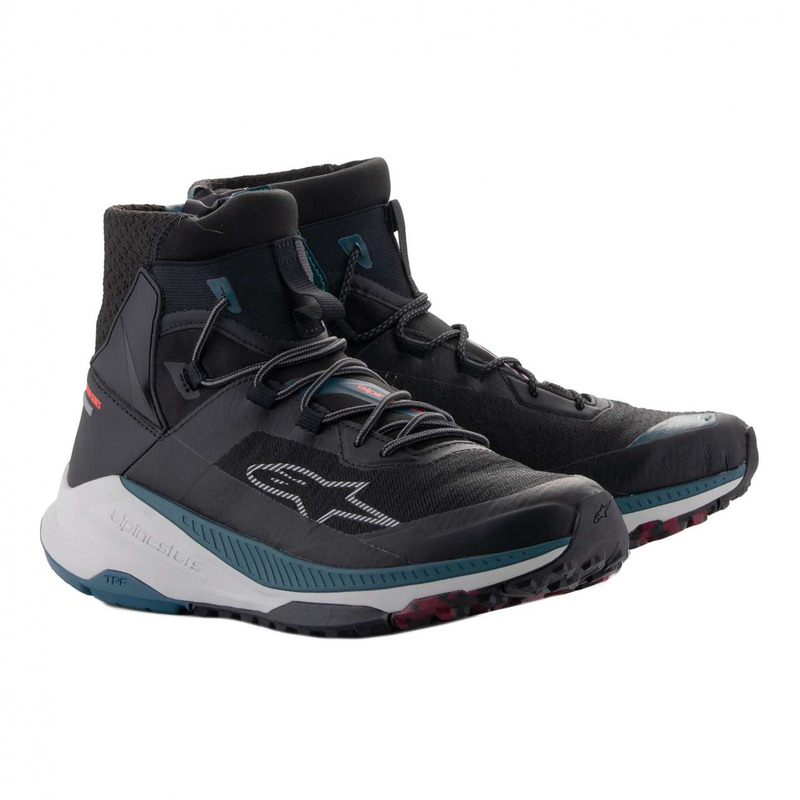 Baskets moto Alpinestars Speedforce XR black/petrol/green/gray- 40.5