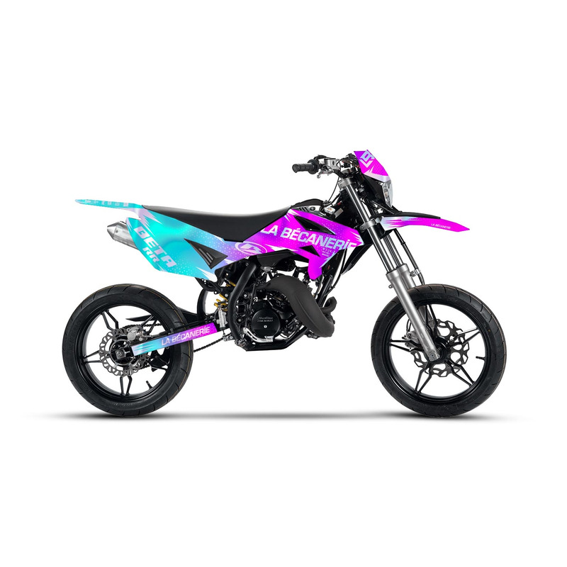 Kit déco La Bécanerie Team Edition rose/turquoise holographique Beta