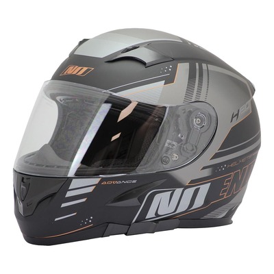 Casque intégral Noend H20-Advance by ASD Racing noir/brun