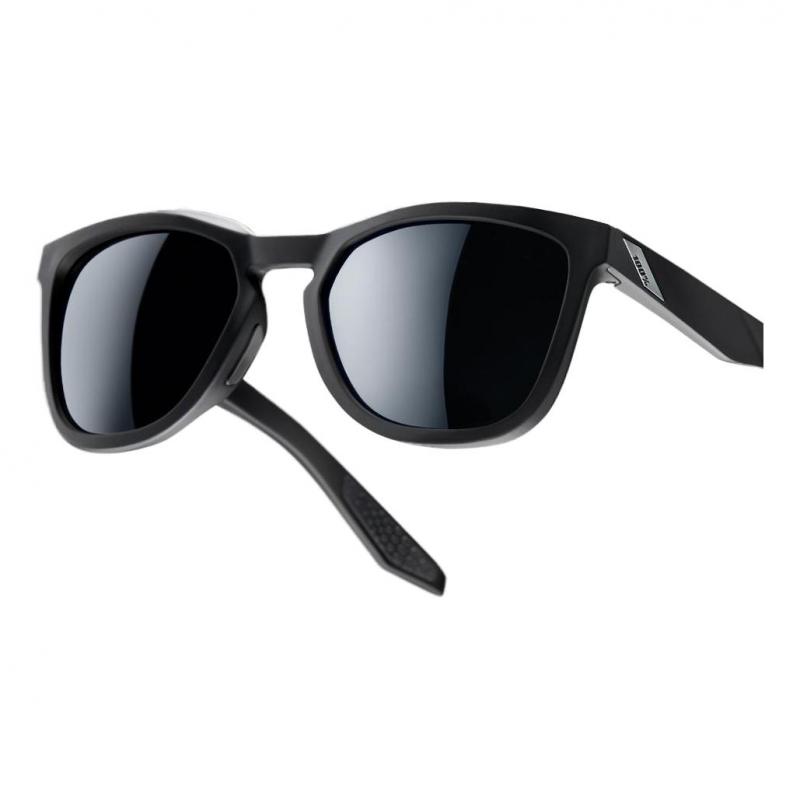 Lunettes de soleil 100% Hudson noir mat fumé Sportswear Lunettes 100% Hudson noir mat | Deporvillage
