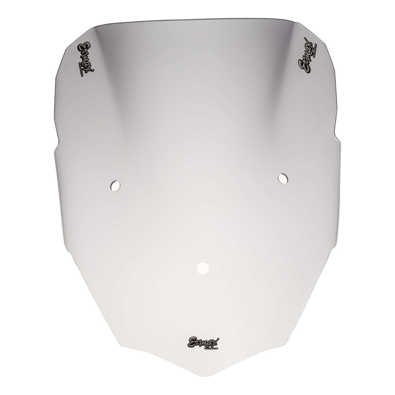 Pare-brise Ermax Aéromax 50 cm Piaggio MP3 500 11-18 gris satin opaque