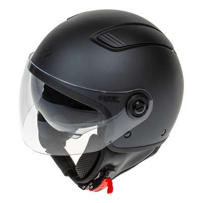 Casque jet Tucano Urbano El’Fan black/anthracite matt