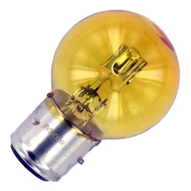 Ampoule jaune 6V code phare 36W testée - Jabla 2CV