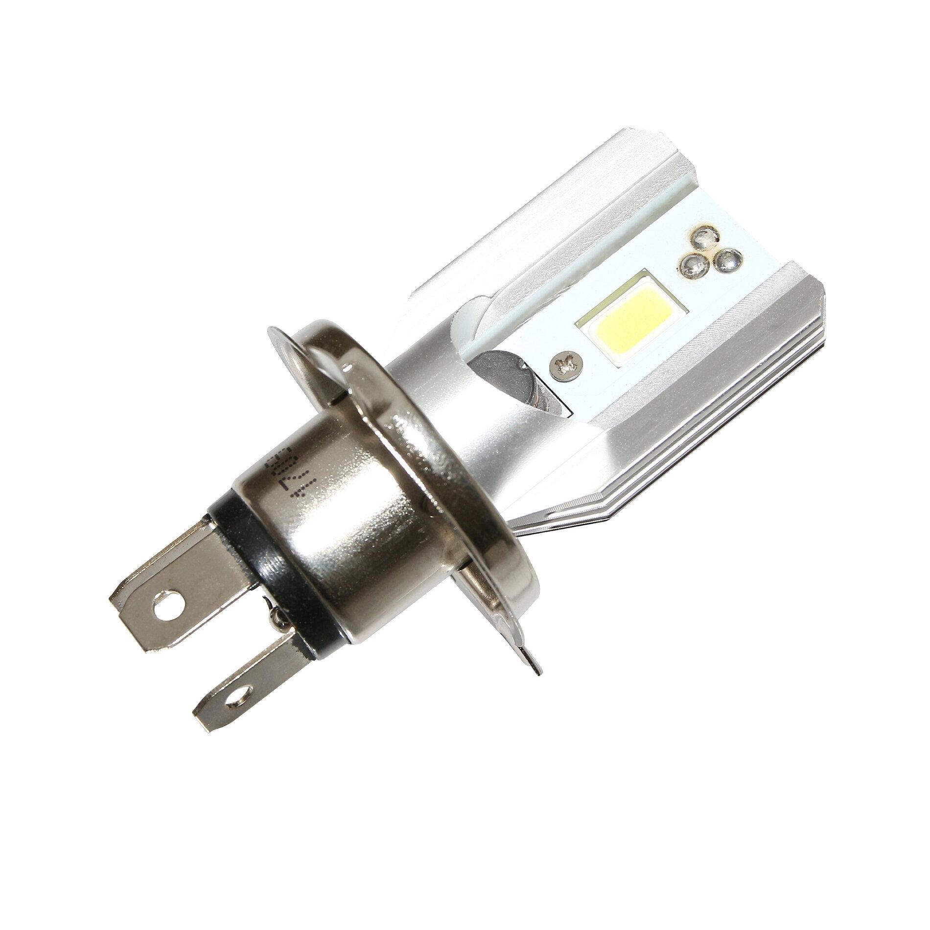 Ampoule LED Replay H4 12v 6000K - Pièces Electrique sur La Bécanerie
