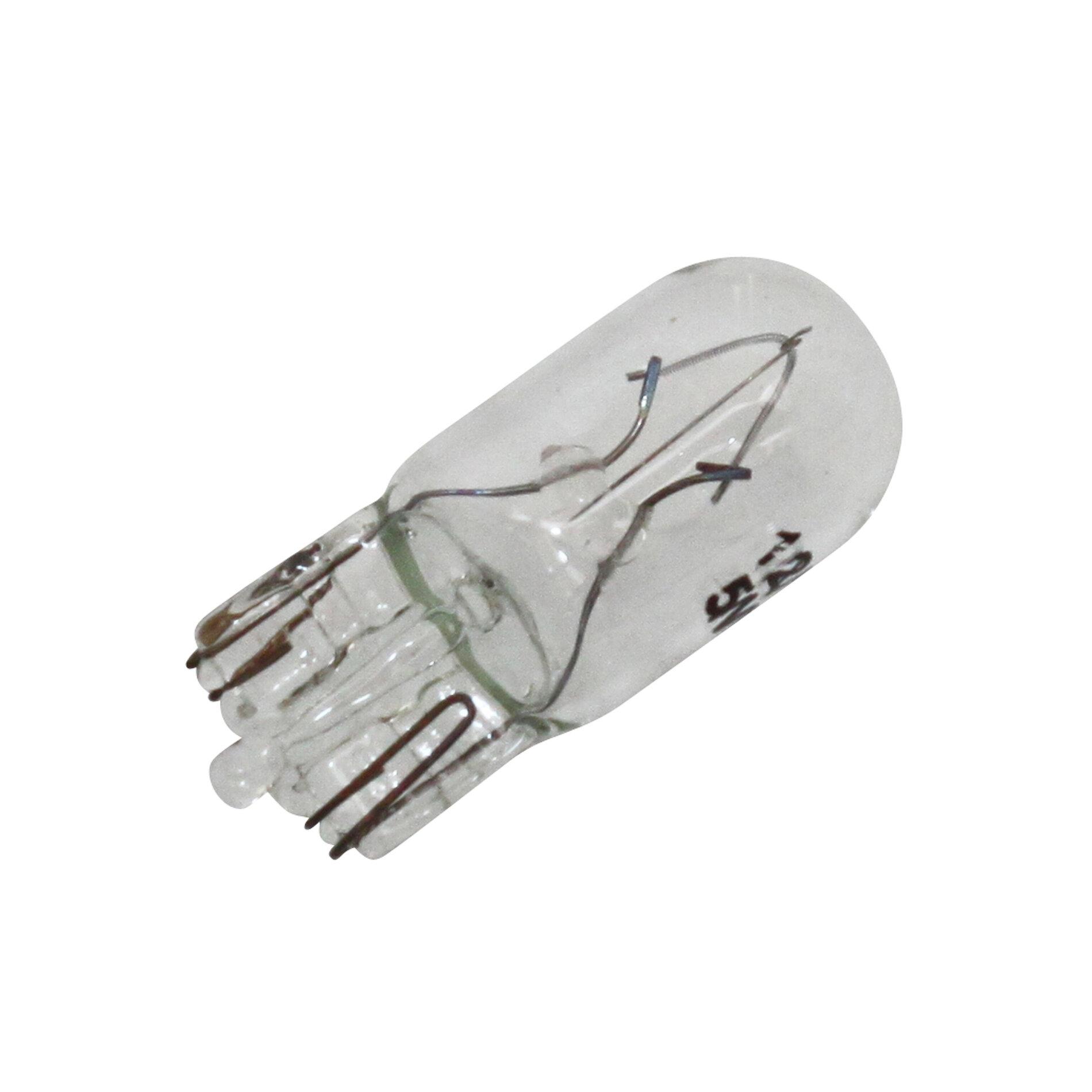 Paire d'ampoule clignotant P2R a led, lampe blanche a clips W2,1x9,5d 12V  10W