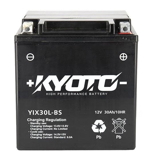 Batterie moto YUASA YIX30L Gel 12V 30AH Haute Performance