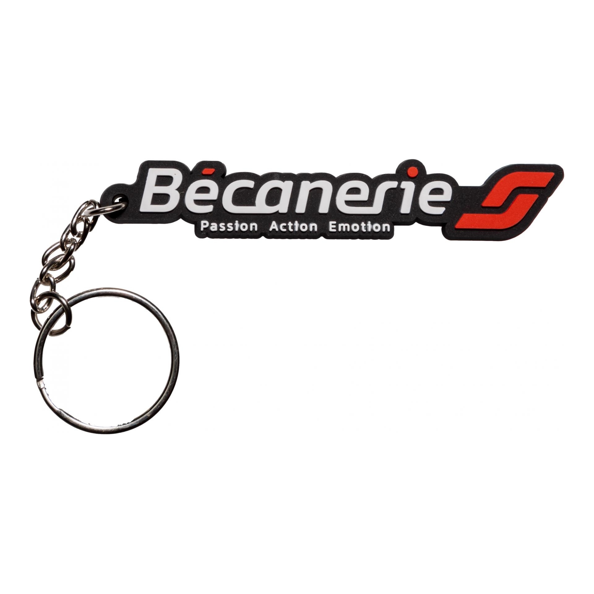 Porte-clés silicone Bécanerie - Accessoire & Stand sur La Bécanerie
