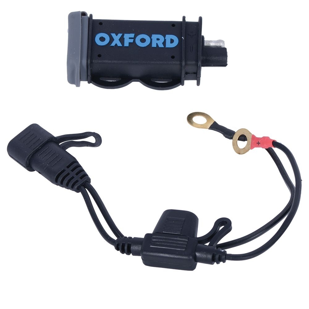 Prise USB 2,1A Oxford avec fusible - Pièces Electrique sur La