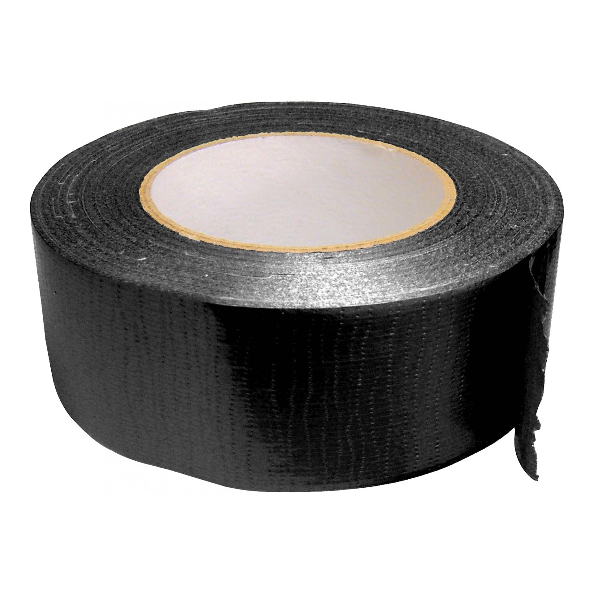 Hinrichs 4 Rouleaux de Duct Tape Noir 50 m x 50 mm – Intérieur et