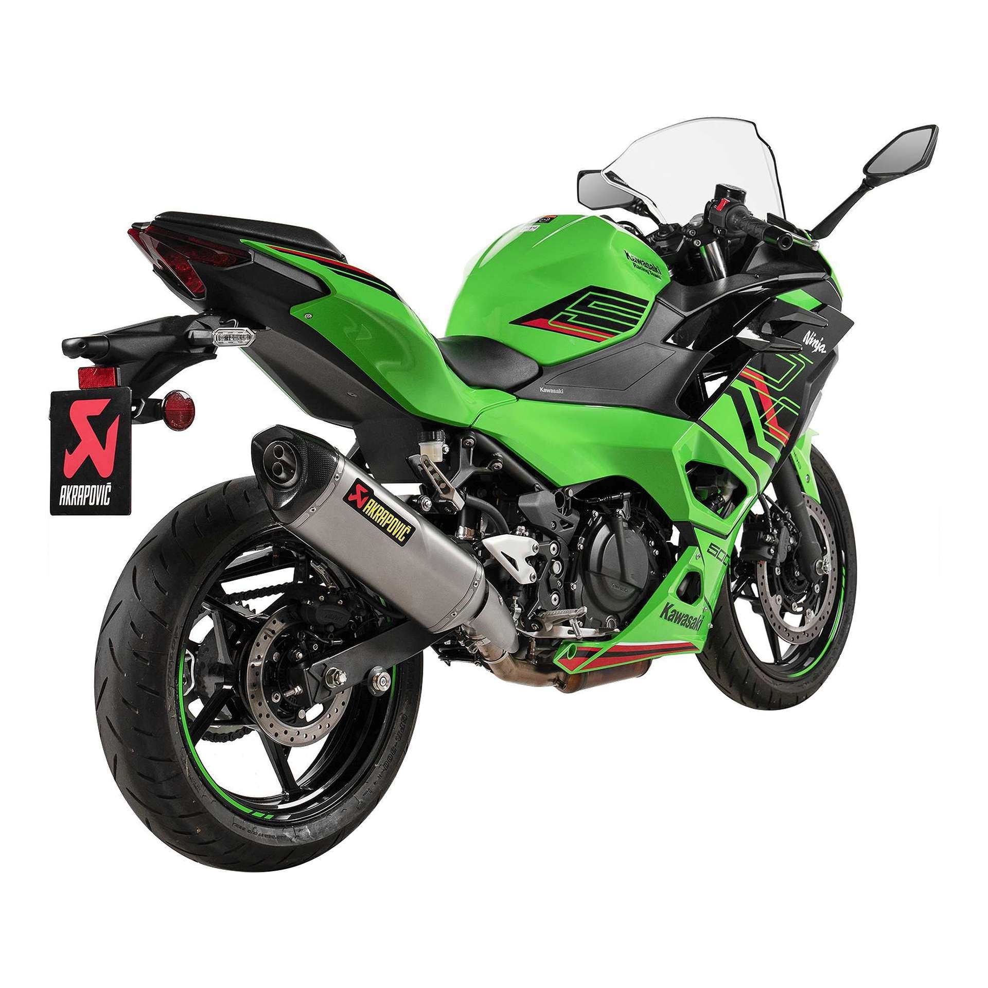 Silencieux Akrapovic Titane Kawasaki Ninja Pi Ces Echappement Sur La B Canerie