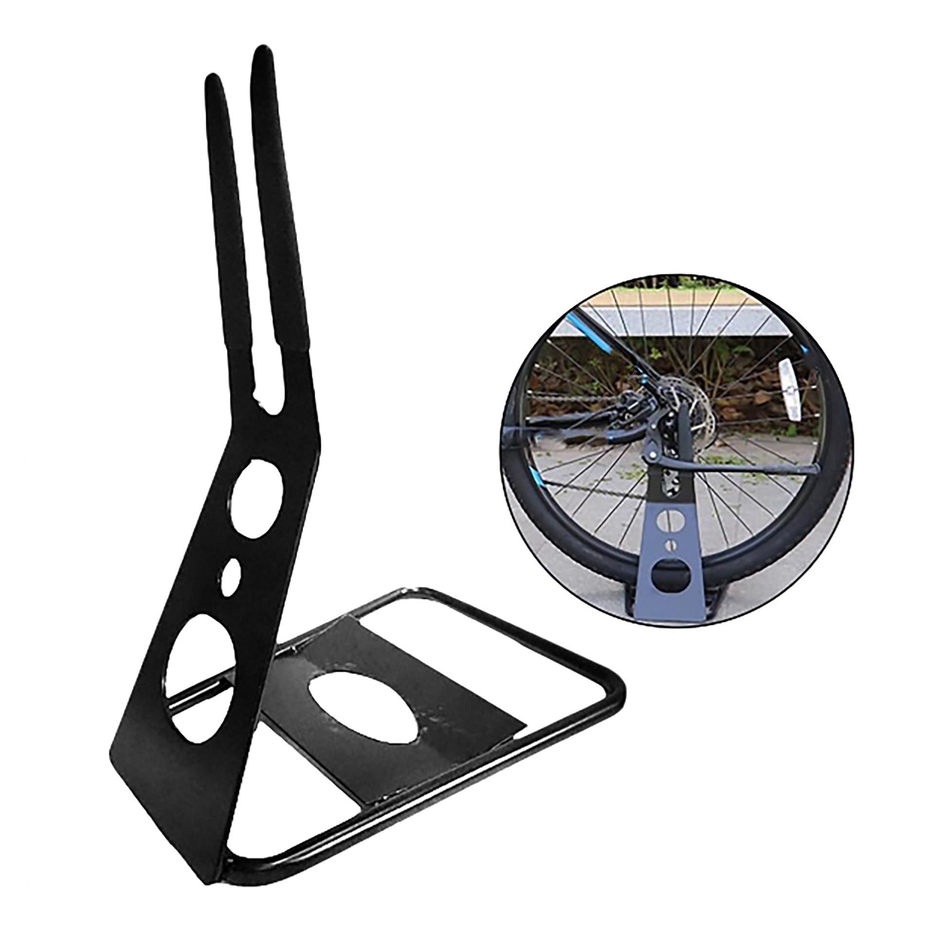 XXX - support pied velo stable fixation axe arriere 