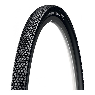 Pneu vélo City/VTC Michelin StarGrip TR noir/flanc réfléchissant (700x40C)