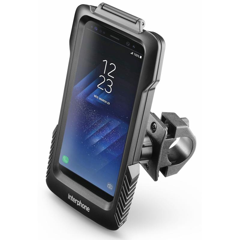 Support guidon tubulaire Cellularline Pro Case pour Samsung Galaxy S8 Plus