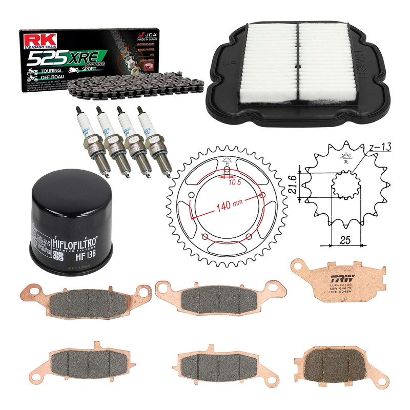 Kit entretien NF Prokit premium Suzuki DL 650 XT V-Strom 2017-20