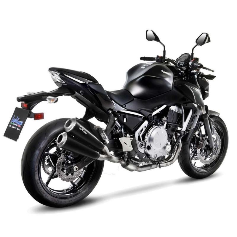 Ligne complète Leovince GP Duals inox catalysée Kawasaki Z650 2017
