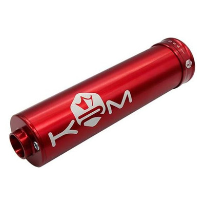 Silencieux KRM Pro Ride Alu full rouge