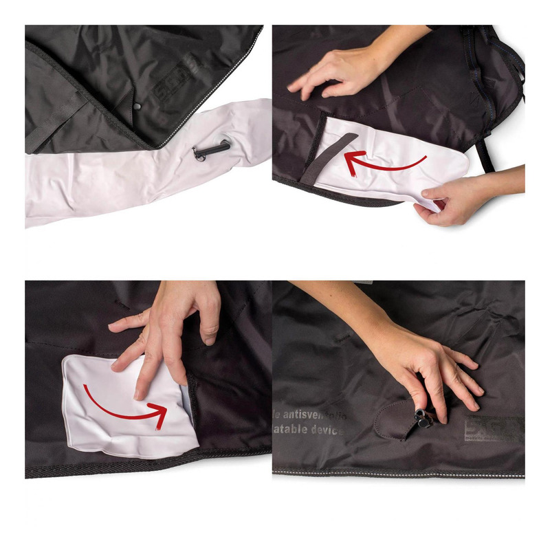 Gonflage Tablier Tucano Urbano Termoscud® symétrique 72 cm