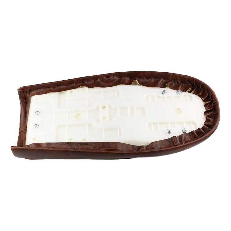 Pédales Plates Lowrider Hélicoptère 1/2" - Couleur Marron/noir, Pour Beach Bike Ou Chopper