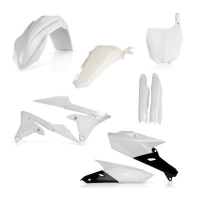 Kit plastiques complet Acerbis Yamaha 250 YZF 14-18 réplica blanc (blanc14)