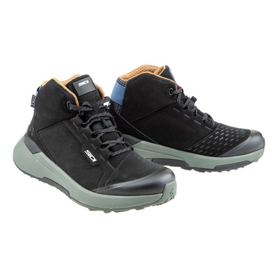Baskets moto Sidi Nucleus Suede WP black ivy