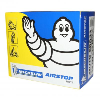 Chambre à air Michelin offroad renforcée 90/100-14 valve droite
