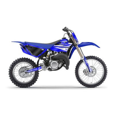 Kit déco La Bécanerie Factory blanc/bleu brillant Yamaha YZ 85 15-21