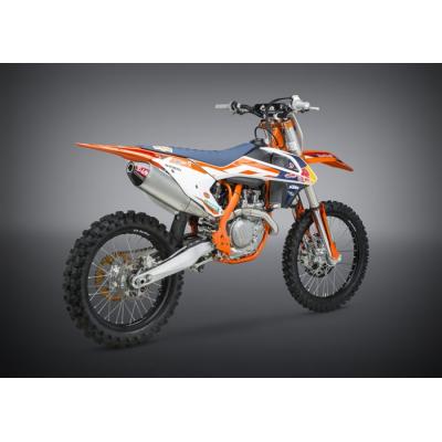 Ligne complète Yoshimura USA collecteur inox et silencieux RS4 aluminium pour KTM SX-F 450 2016