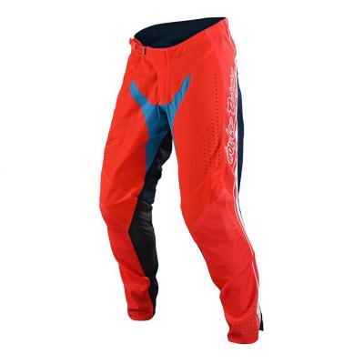 Pantalon cross Troy Lee Designs SE Pro Boldor orange/bleu