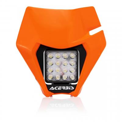 Plaque phare Acerbis VSL KTM EXC 150 TPI 2020 Orange Fluo